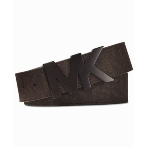 michael kors black shadow belt